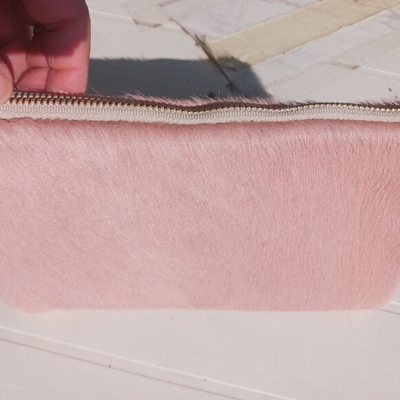 Parker&Hyde Crossbody Blush cowhide purse with strap. - Picture 2 of 7